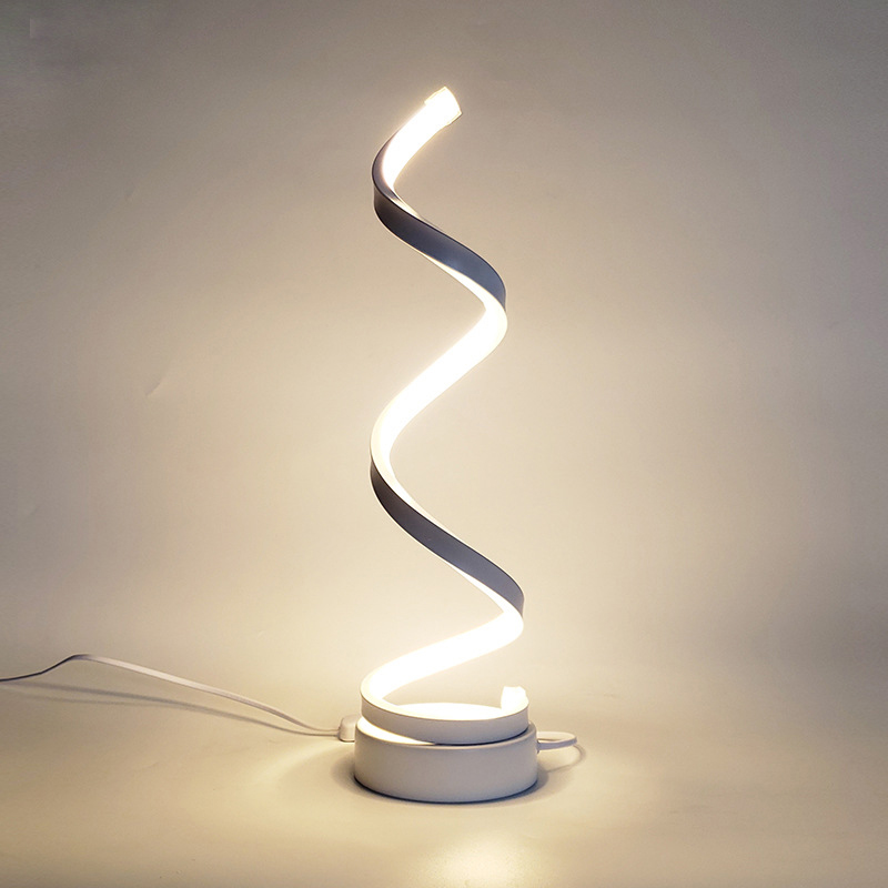LED indoor lightings simple shape bedside lamps