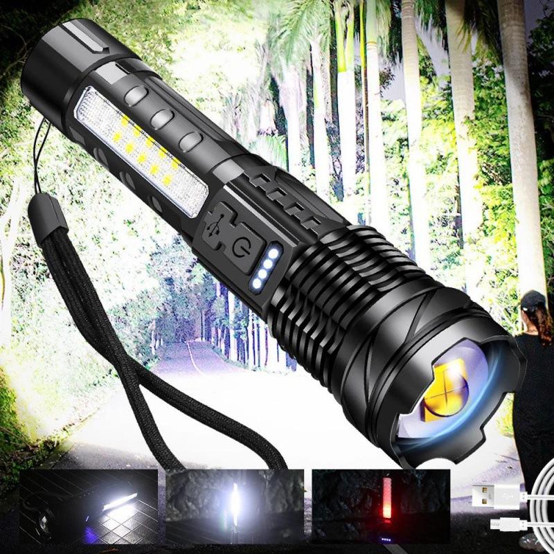 Usb-c Long Range Xhp50 Led Flashlight